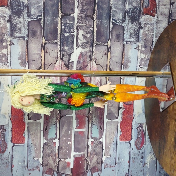 Artisan Crafted Elinor Peace Bailey Design Fantasy Fabric Arts Doll - Picture 10 of 11